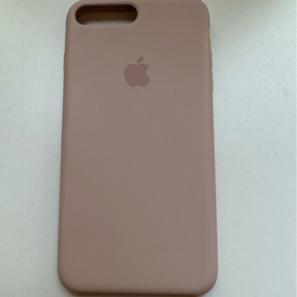 Apple Silicone Case for iPhone 8Plus / iPhone 7Plus (5.5”) Pink Sand + Addl Case - Picture 4 of 12